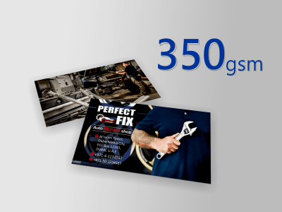 Business Cards Matt Lamination 350gsm